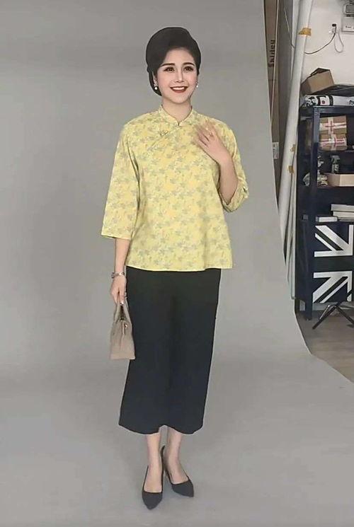 中老年服饰模特 网红,中老年服饰网红模特引领潮流